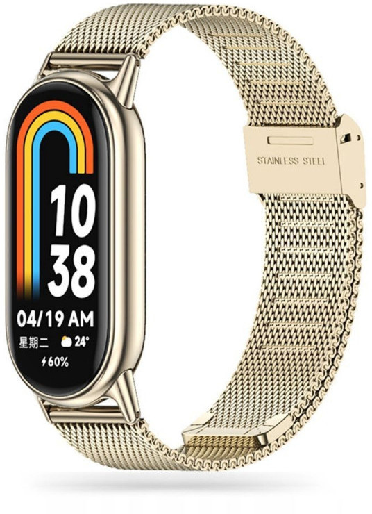 Tech-Protect kellarihm MilaneseBand Xiaomi Smart Band 8/9/10, starlight