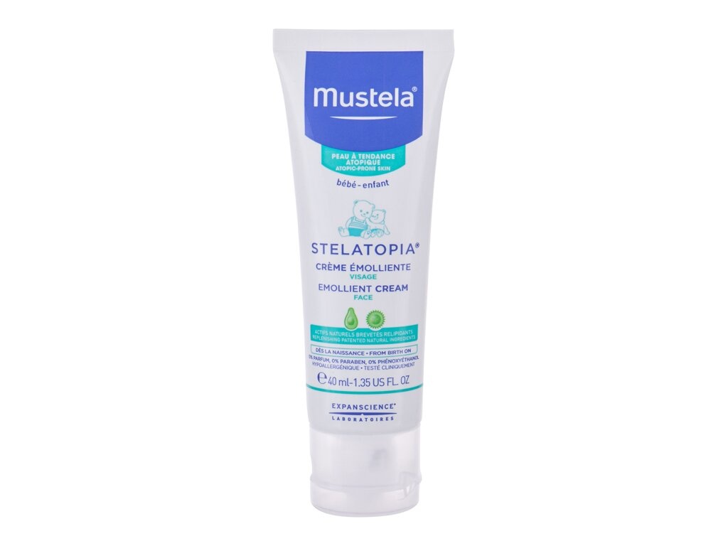 Mustela Bébé Stelatopia Emollient Cream 40ml,