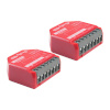 Shelly nutikodu moodul Set of 2 1PM Gen4 Zigbee/Matter Controllers, punane