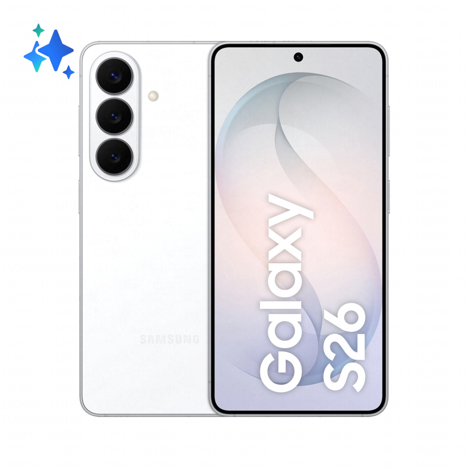 Samsung mobiiltelefon Galaxy S26 16cm (6.3") Dual SIM Android 16.0 5G USB Type-C 12GB 256GB 4300mAh valge