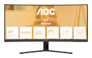 AOC monitor 86,0cm (34") CU34B3E 21:09 HDMI+DP must