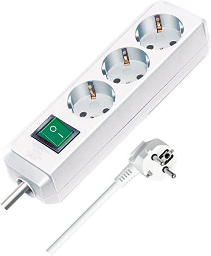 Brennenstuhl pikendusjuhe Eco-Line Power Strip 3 pesaga, 1.5m, valge