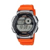 Casio meeste kell WORLD TIME ILLUMINATOR oranž (Ø 43 mm)