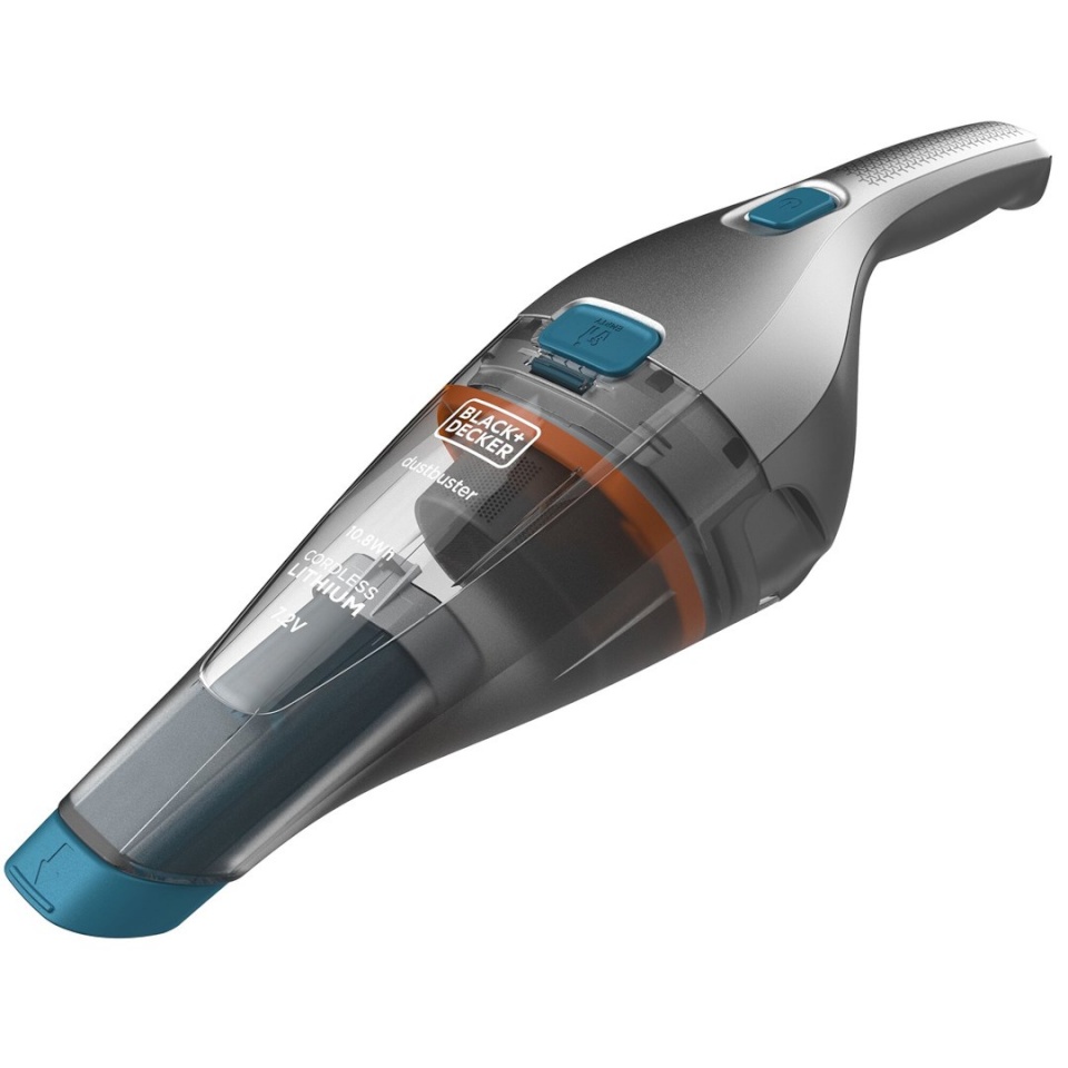 Black+Decker tolmuimeja NVC215WA-QW handheld vacuum sinine, hõbedane Bagless