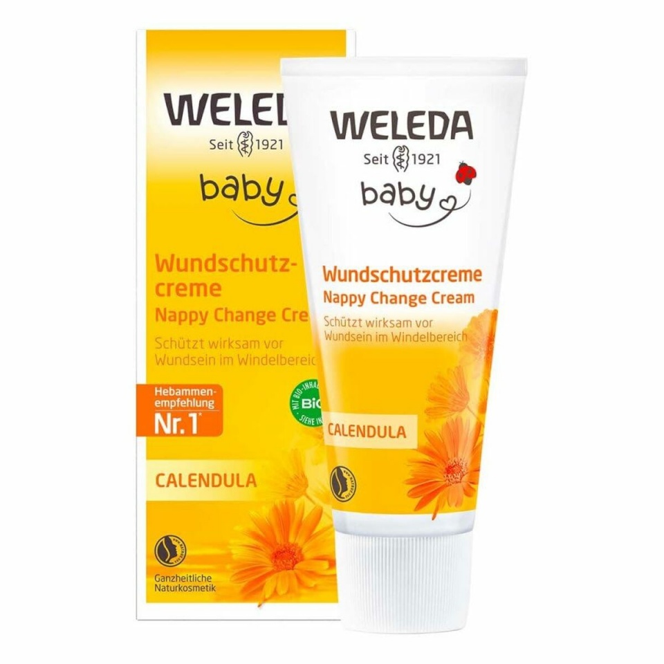 Weleda Kaitsev mähkmekreem Baby Calendula 75ml