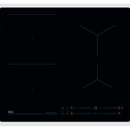 AEG pliidiplaat TO64IB00IB 4 x induktsioon, 58cm, tasapinda süvistatav, must