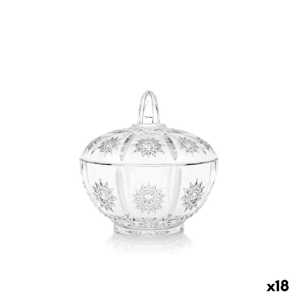 Inde Klaaspurk Elisabeth läbipaistev (18tk)