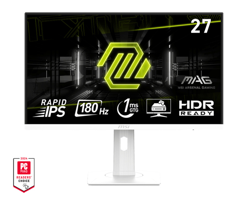 Msi monitor MSI MAG 274PFWDE Gaming Monitor - 180Hz, 1ms, Weiß