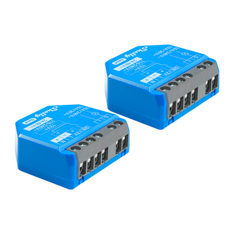 Shelly nutikodu moodul Set of 2 1 Gen4 Zigbee/Matter Controllers, sinine