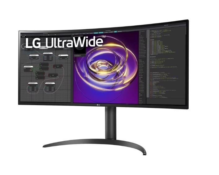 LG monitor 34wp85cp-b 34" curved/21:9 IPS, WQHD, 21:9 5Ms, speakers tilt, 34wp85cp-b