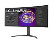 LG monitor 34wp85cp-b 34" curved/21:9 IPS, WQHD, 21:9 5Ms, speakers tilt, 34wp85cp-b