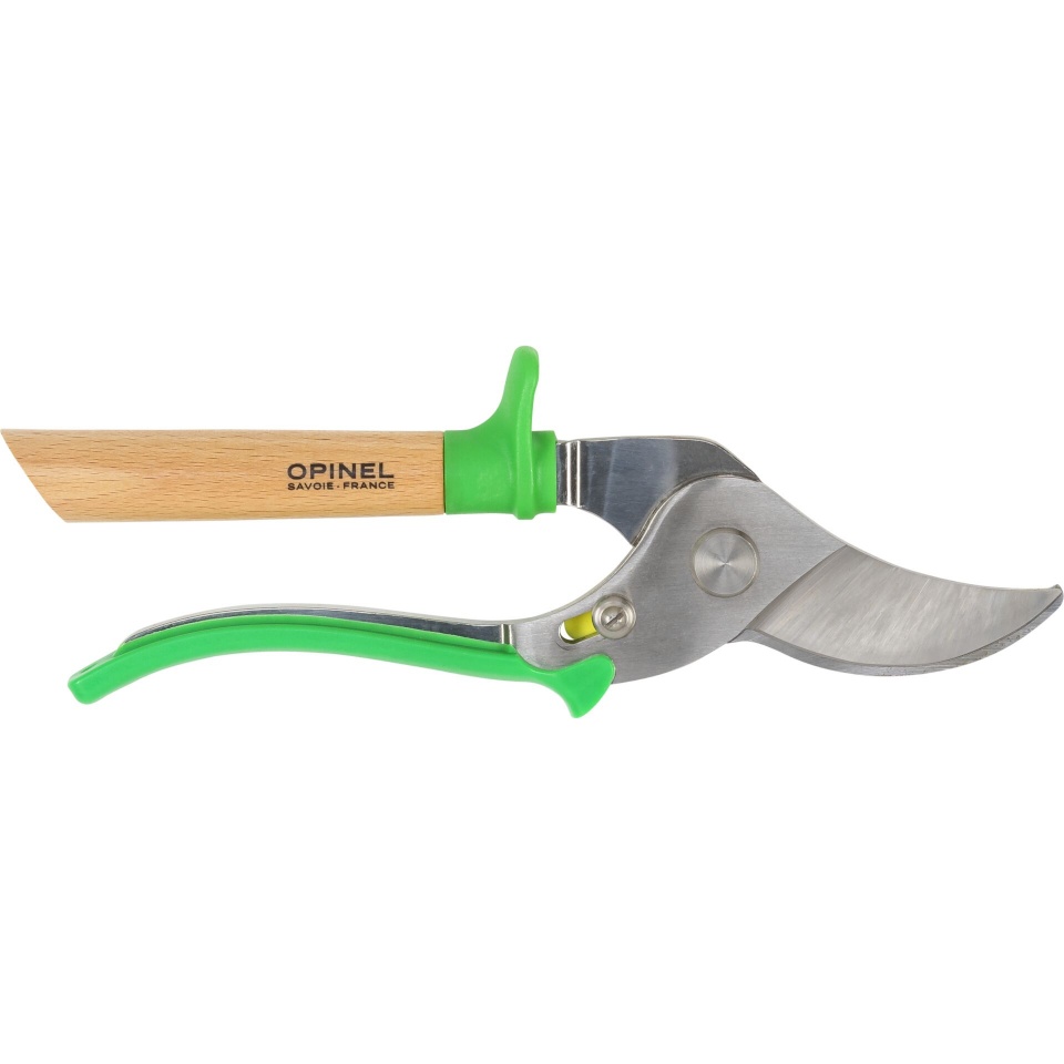Opinel oksakäärid Hand Pruner Meadow Beech Wood / roheline
