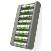 GP Batteries laadija ReCyko E821 8-fach Rundzellen Ladegr+4xAA 2100mAh/ 4xAA 850mAh