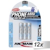 Ansmann akud 12x3 maxE NiMH Micro AAA 800mAh DECT PHONE