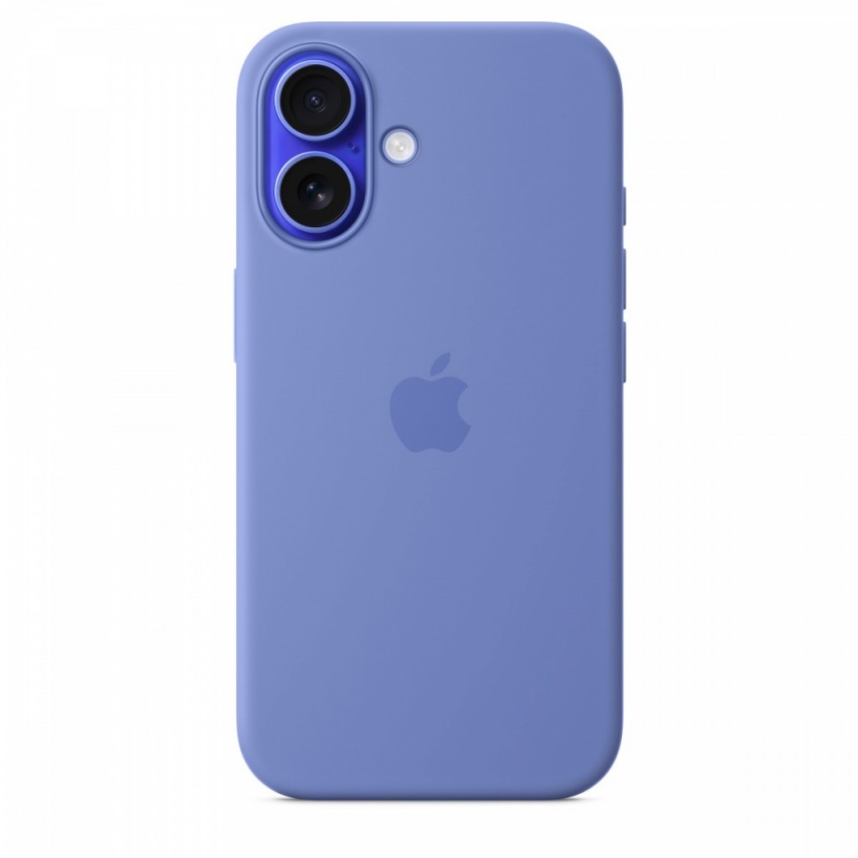 Apple kaitsekest iPhone 16 Silicone Case with MagSafe - Periwinkle