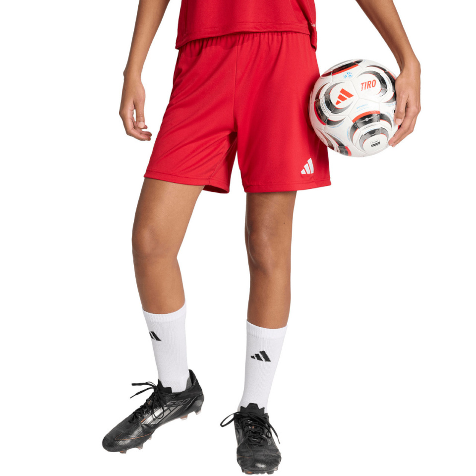 Lühikesed püksid Damskie Adidas Entrada 26 punane JZ2536 S