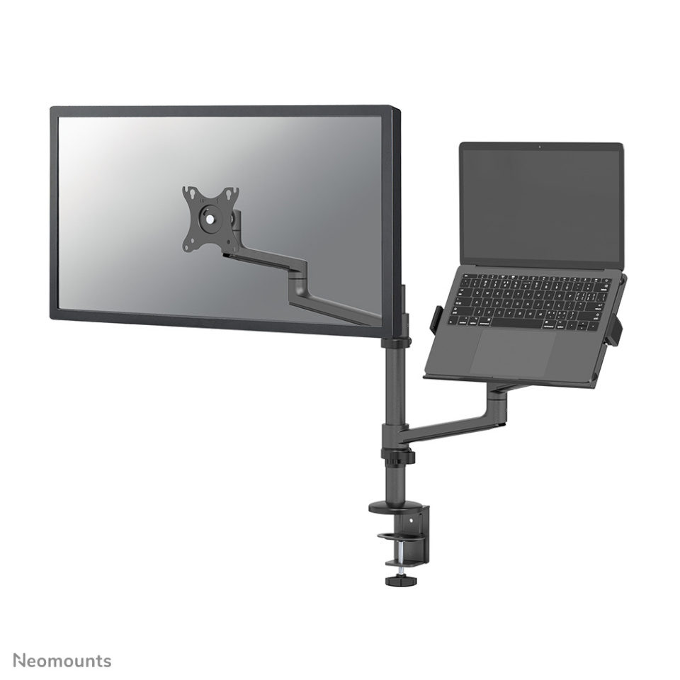Neomounts DS20-425BL2 1fach Monitor-Tischhalterung 43,2 cm (17) - 68,6 cm (27) Schwarz Neigbar, Rotierbar, Schwenkbar, Höhenverstellbar
