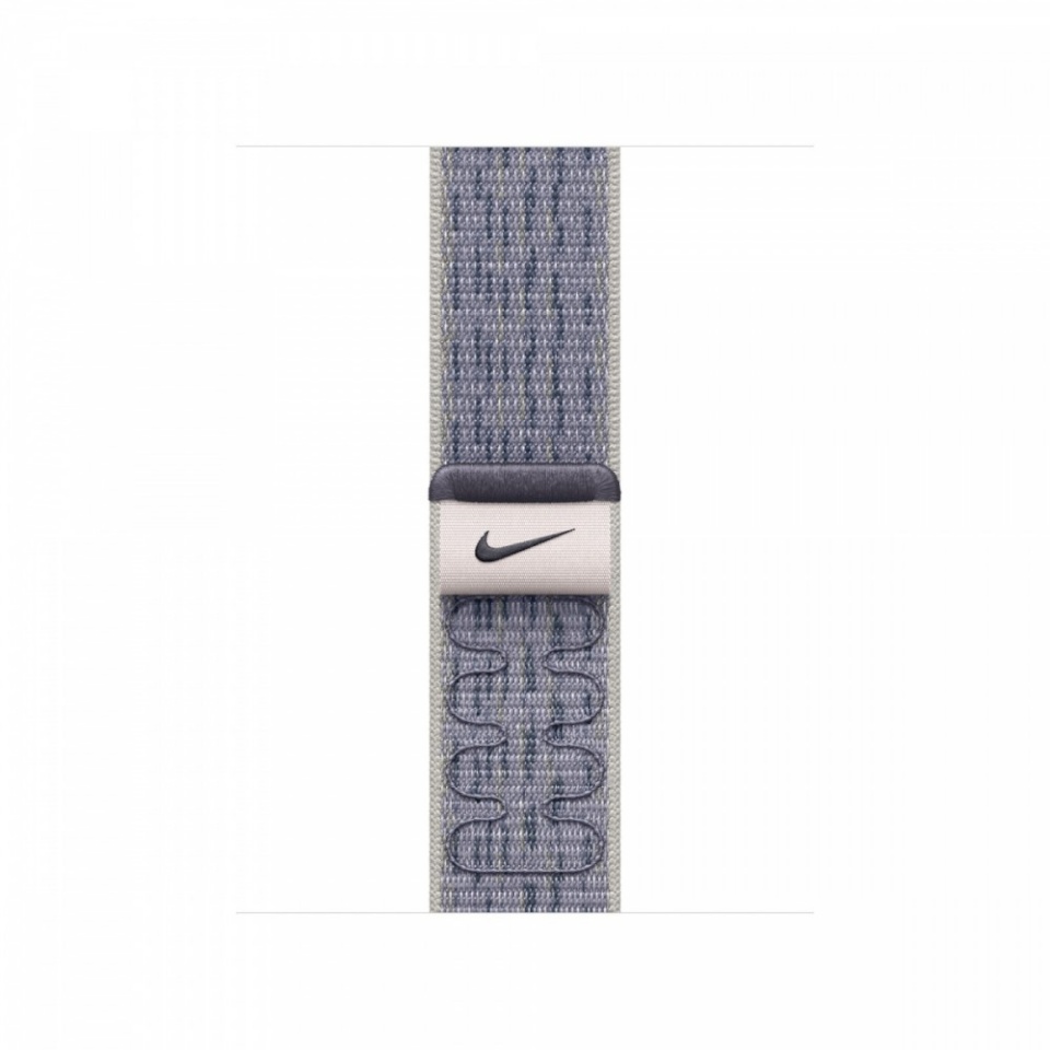 Apple kellarihm Watch 42mm hall/Blue Nike Sport Loop