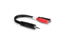 Hosa YMM-261 stereo adapterkaabel mini-TRS - 2x mini-TSF