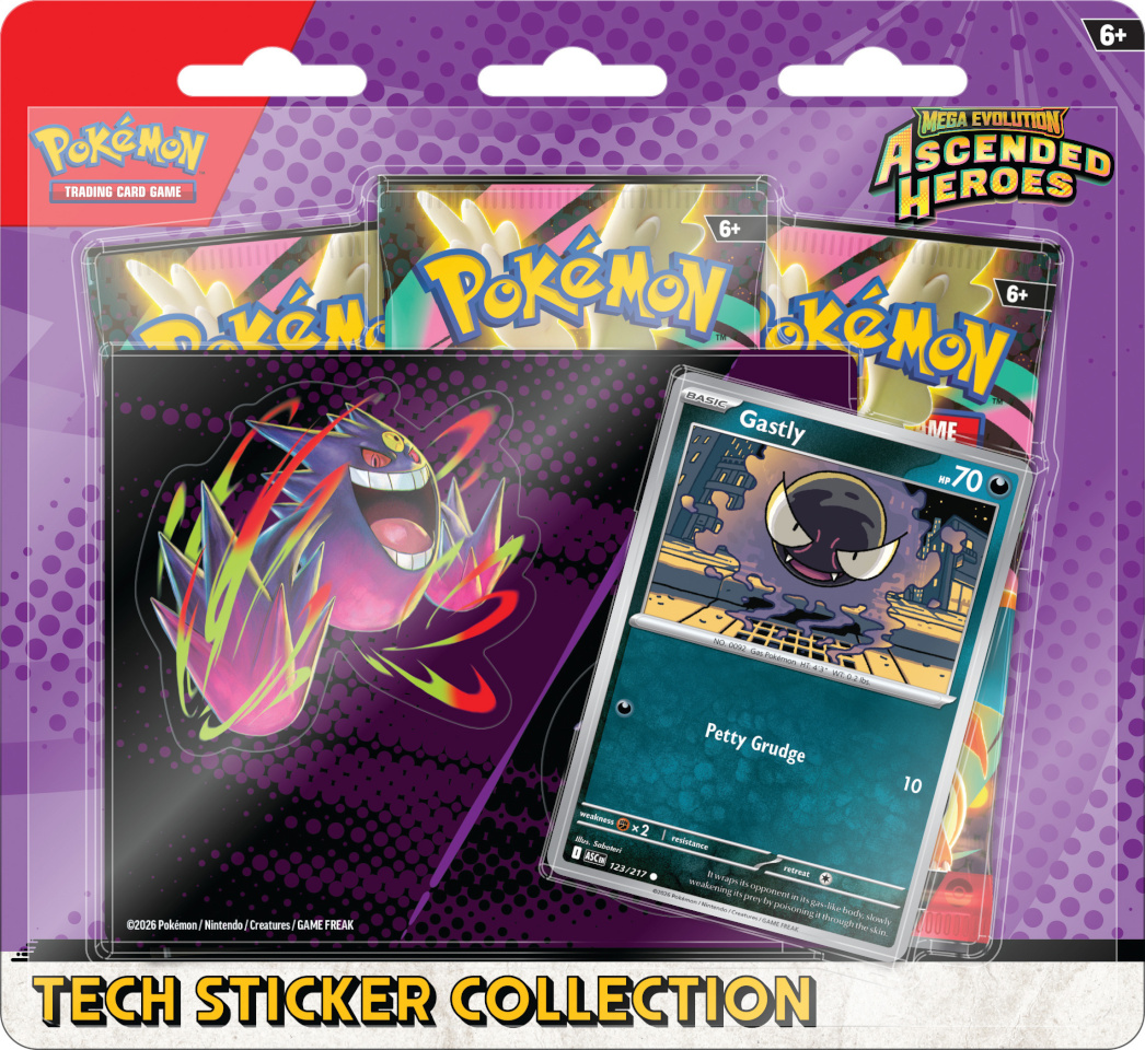 Pokemoni kogumiskaardid Pokemon TCG ME02.5 Ascendent Heroes Tech Sticker Collection