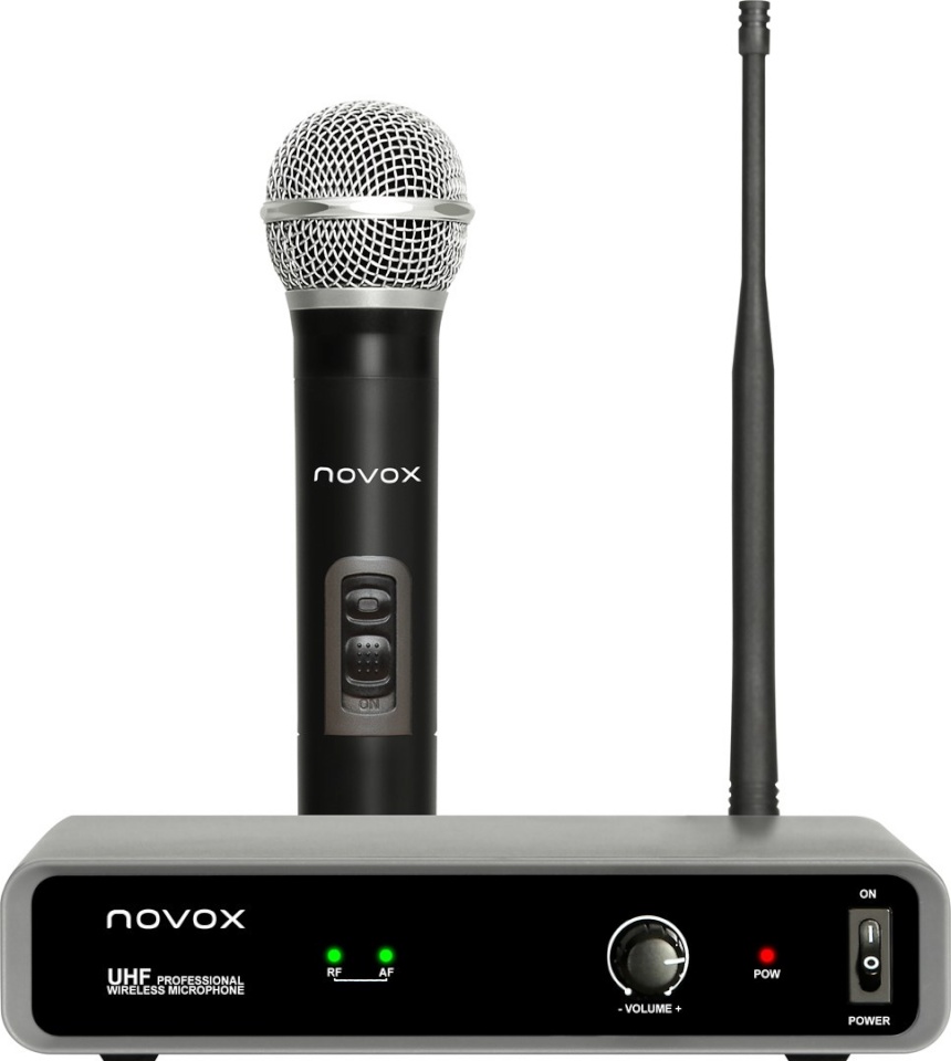 NOVOX mikrofon Free H1 - Wireless set with handheld must