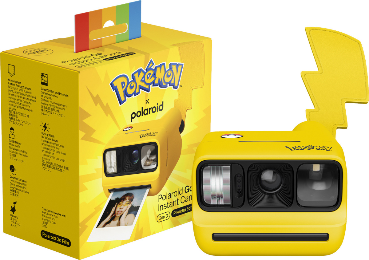 Polaroid Go Gen 3 Pokemon Pikachu Edition
