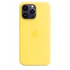 Apple kaitsekest iPhone 14 Pro Max Silicone Case with MagSafe - Canary Yello