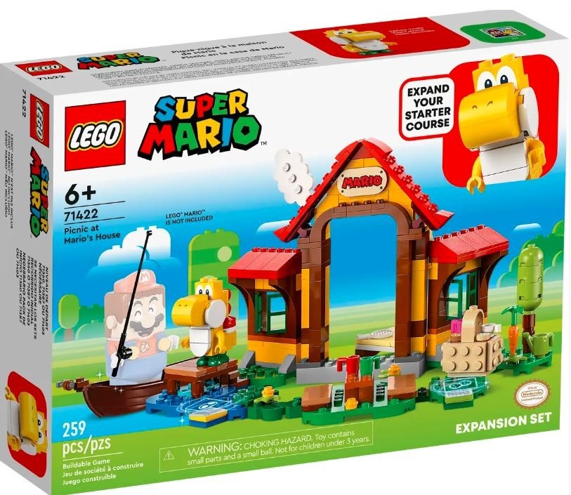 LEGO klotsid Super Mario 71422 Picnic at Mario's House Expansion Set