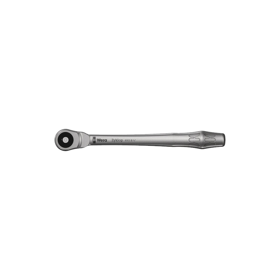 Wera tööriistakomplekt 8003 B Zyklop metal ratchet m.Durchsteckvierkant with 3/8 An