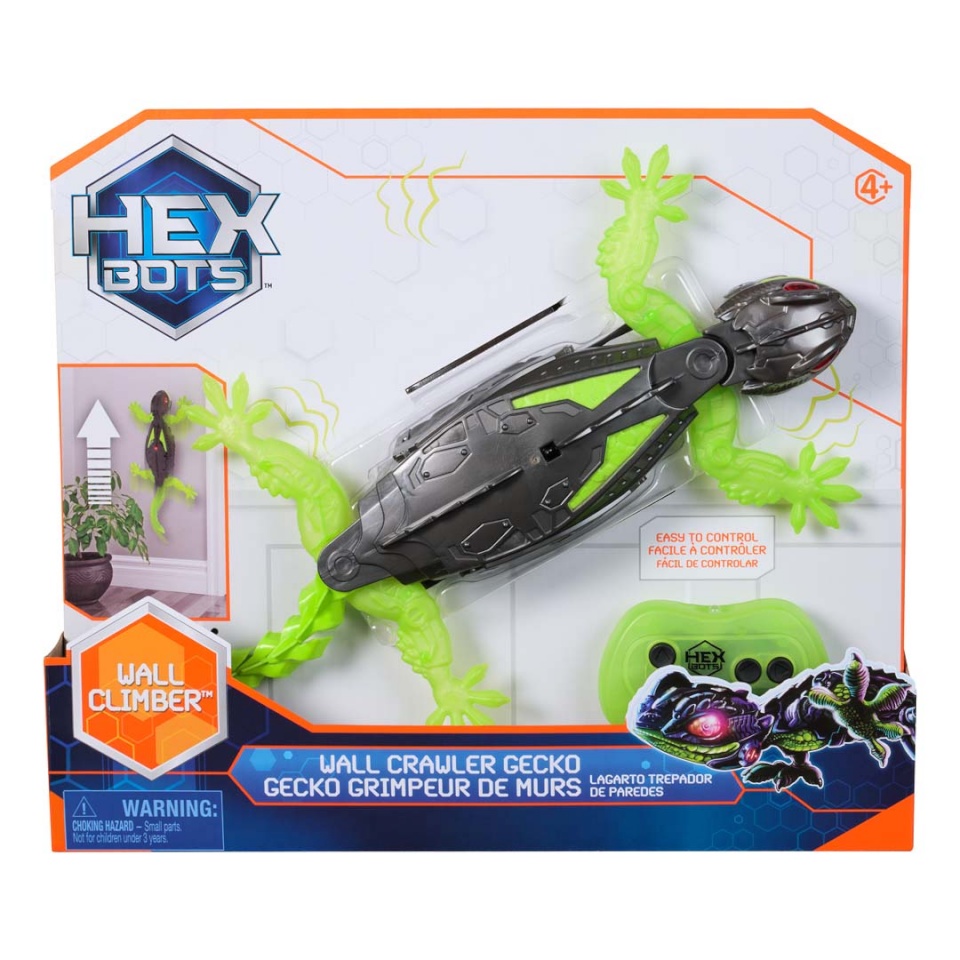 Spin Master mängufiguur Hex Bots - Wall Crawler Gecko