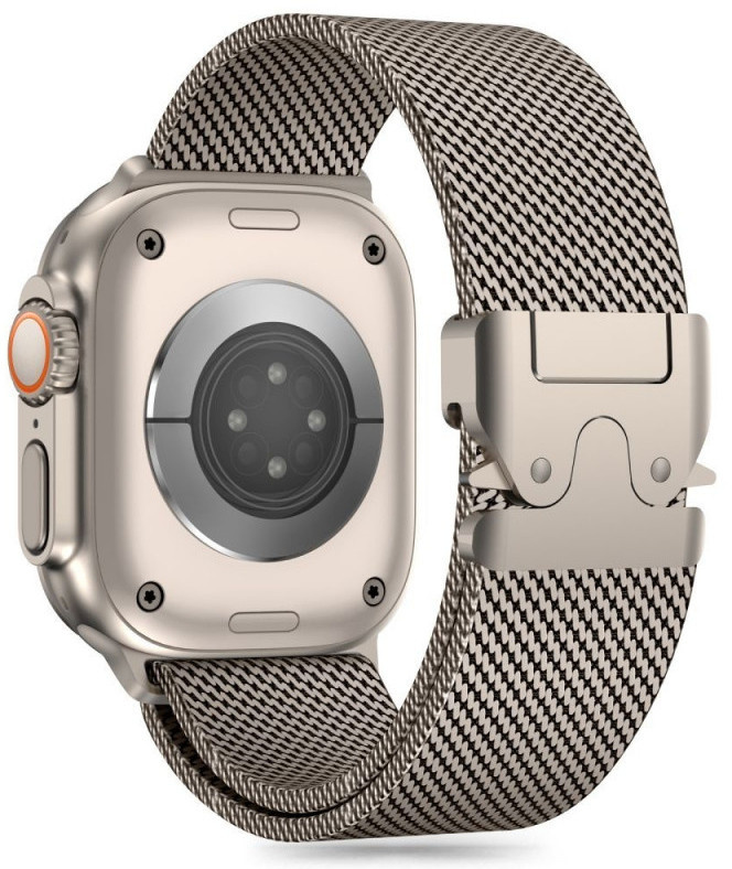 Tech-Protect kellarihm Milano Apple Watch 44/45/46/49mm, titanium