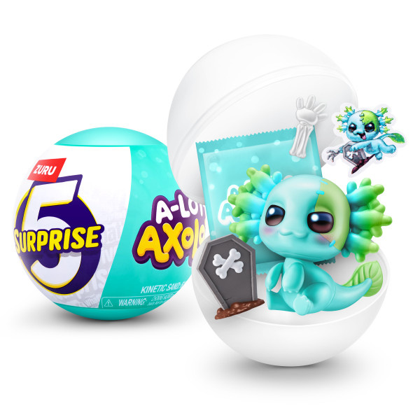 SURPRISE mini figuur kapslis Aksolotlis, 1 sari, assort., 77623GQ1