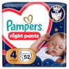 Pampers mähkmed Night Pants Püksmähkmed, suurus 4, 52 tk