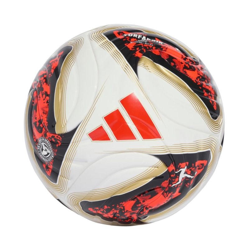 adidas Football Bundesliga 26/27 Torfabrik Mini white-orange-gold KG6039 1