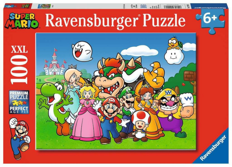 Ravensburger pusle 100-osaline XXL Super Mario
