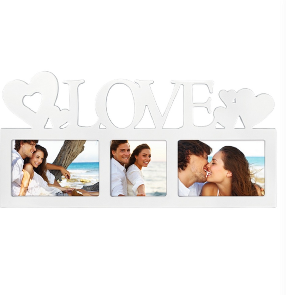 Hama galerii pildiraam Montreal valge, 3x