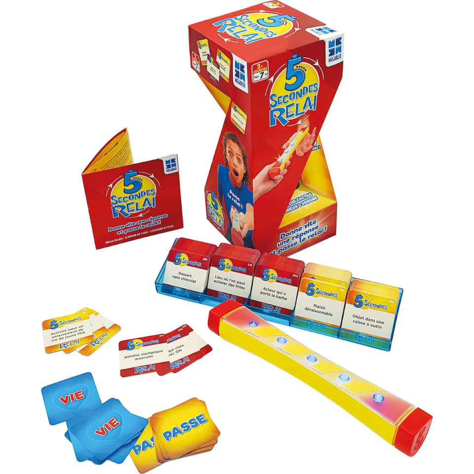 Megableu Küsimuste ja vastuste komplekt Megableu 5 Secondes Relai (FR)