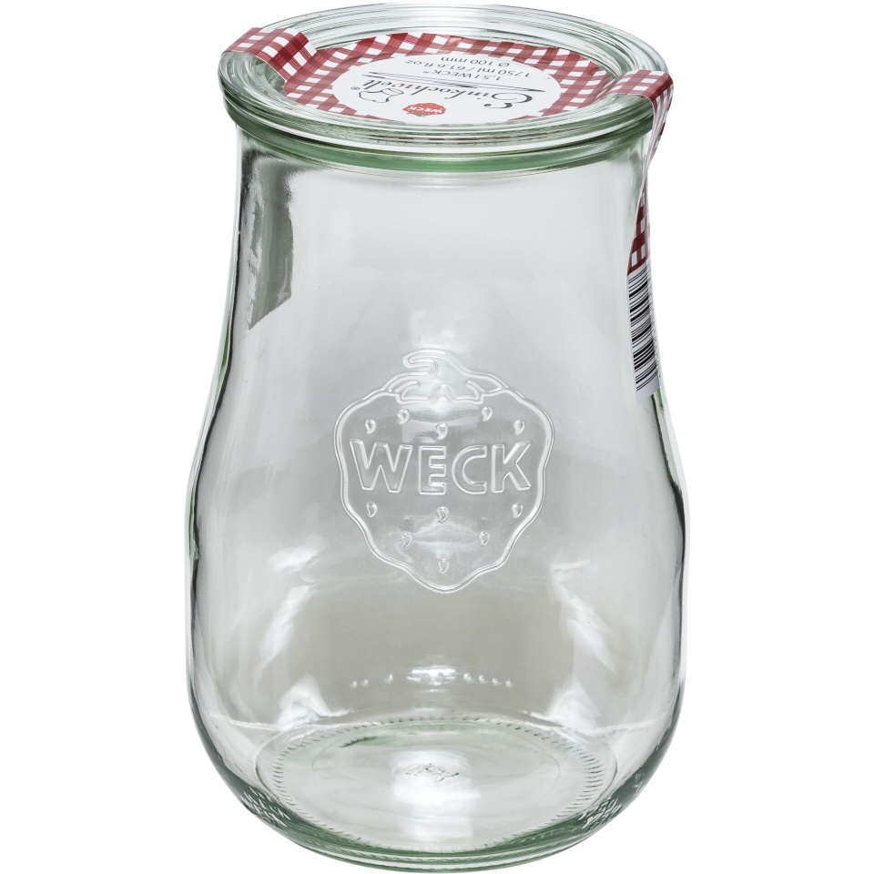 Weck purk Round Rim Jar Tulip, 1750ml