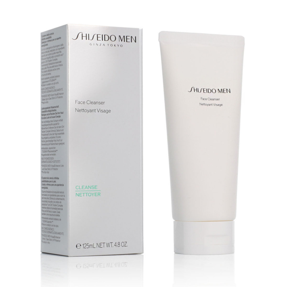 Shiseido näopuhastaja MEN Face Cleanser 125ml, meestele
