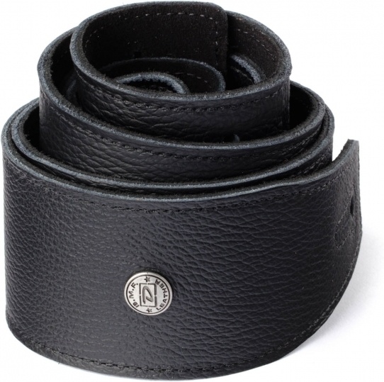 Jim Dunlop Dunlop BMF kolmekordne must 2,5-tolline nahast rihm