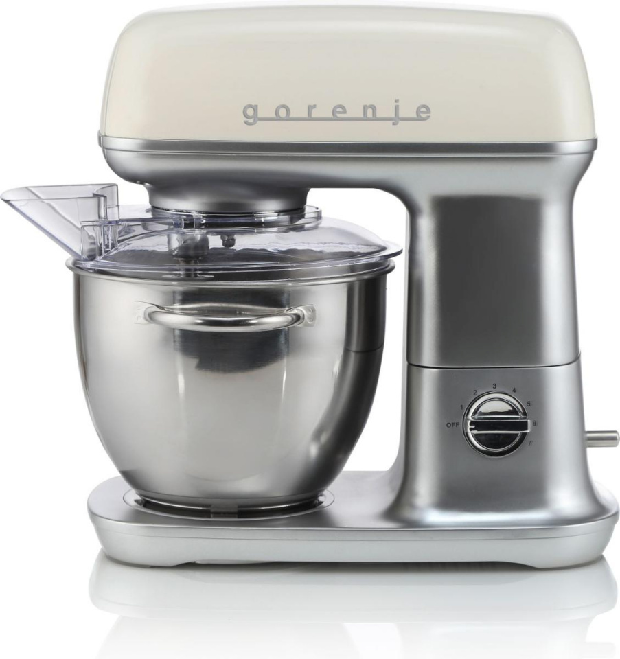 Gorenje köögikombain MMC1000RL food processor 1000 W 4.5 L Champagne, Stainless steel, valge