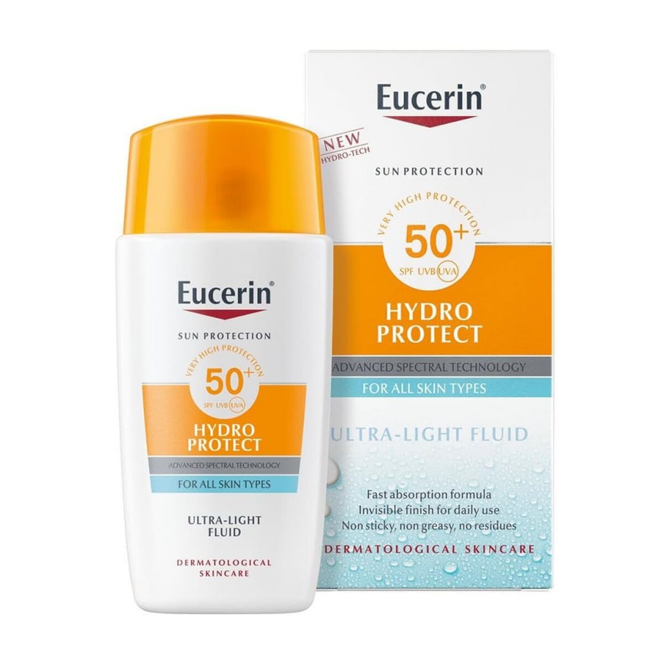 Eucerin päevituskreem näole valge