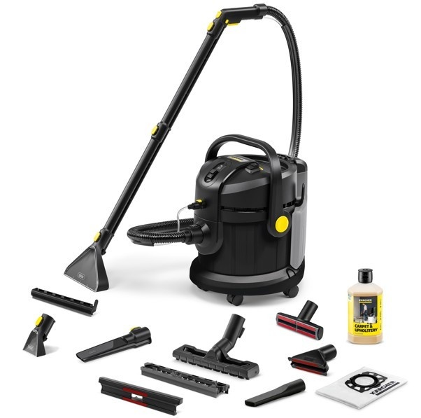 Kärcher tolmuimeja SE 4 Go!Further Washing Vacuum Cleaner, must
