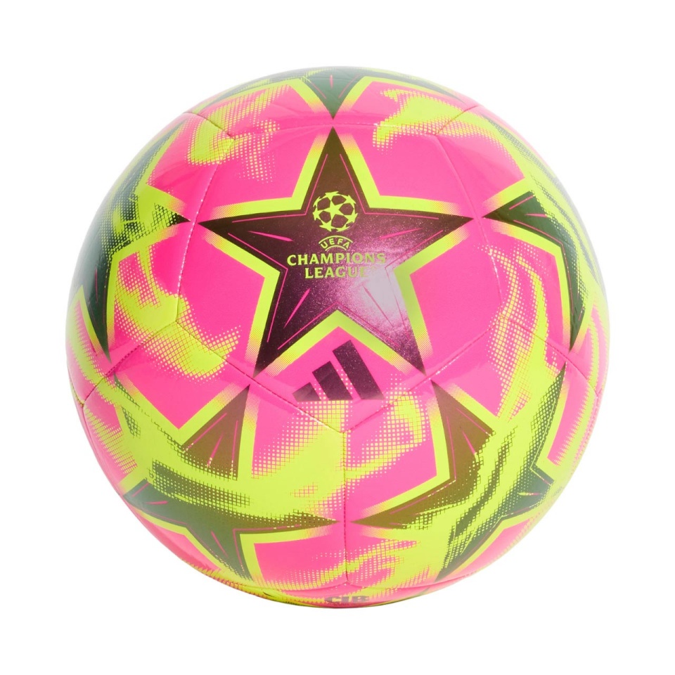 adidas UCL Club 26/27 League Stage Pink and Yellow KE9760 Football 3