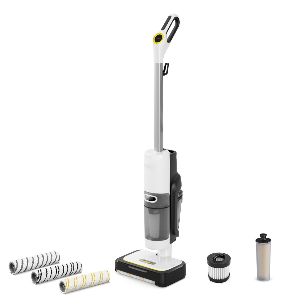 Kärcher aurupuhasti SCV 4 DELUXE Steam Vacuum Cleaner, valge