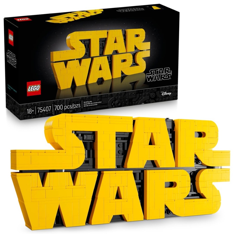 Lego klotsid STAR WARS 75407 Brick-Built Star Wars Logo