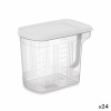 Kinvara Külmiku organiseerija hall läbipaistev Plastmass 2,5 L 20,5x17x13cm (24tk)