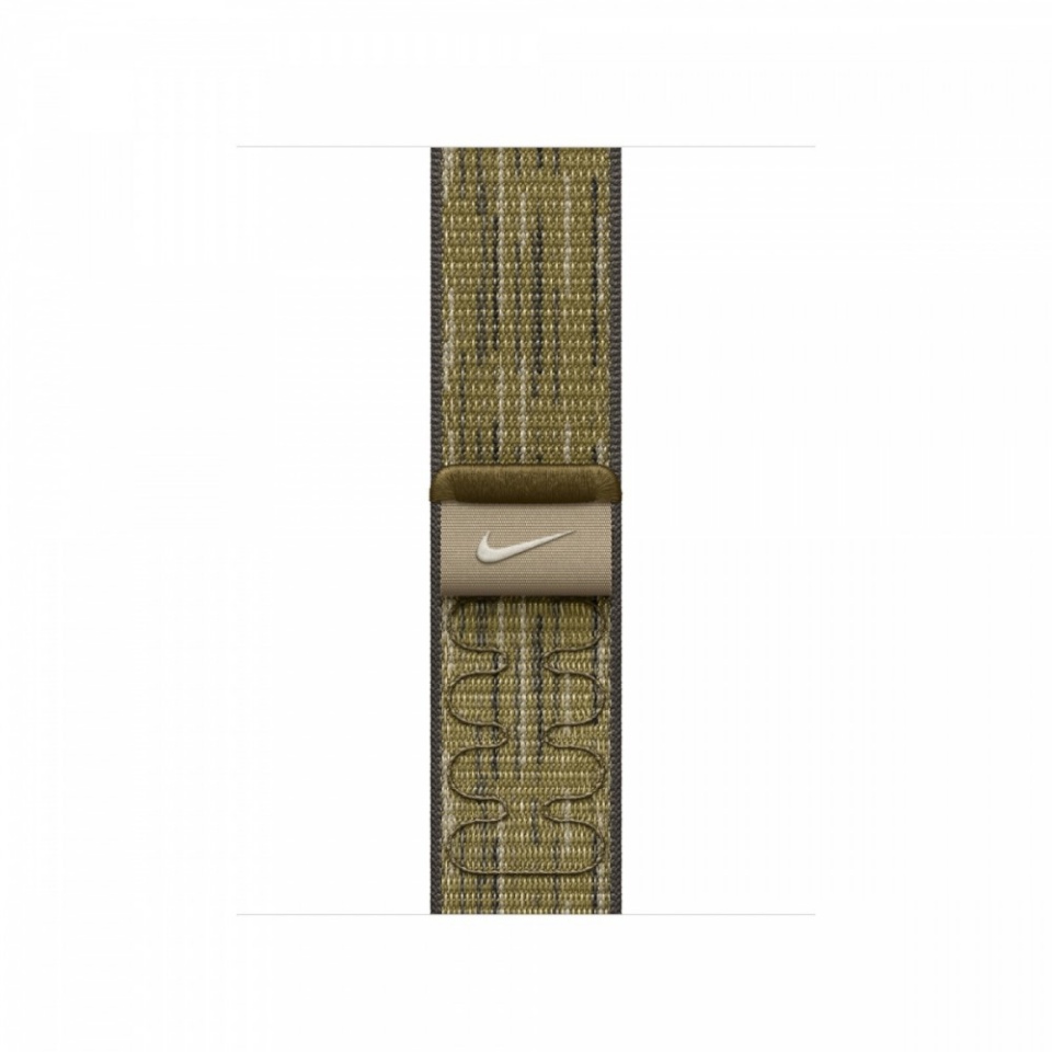 Apple kellarihm Watch 42mm Green/Blue Nike Sport Loop