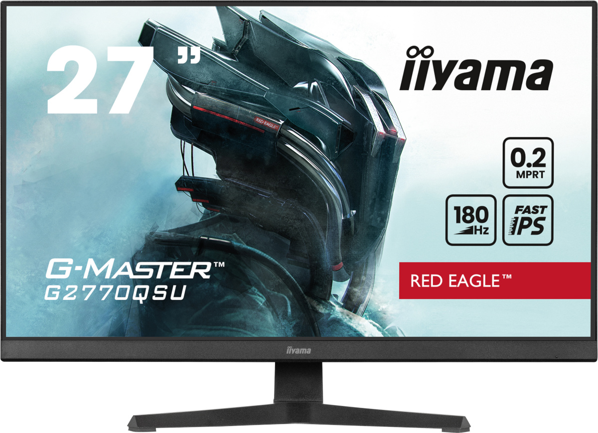 iiyama monitor 68.6cm (27") G2770QSU-B6 16:9 HDMI+DP+USB IPS bl.
