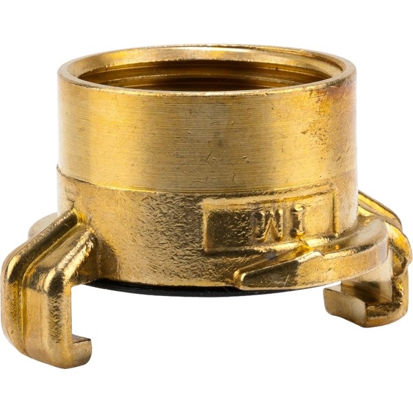 Gardena otsik 07109-20 Brass Quick Coupling Threaded Piece IG 33.3mm (G 1"), kuldne